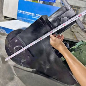 Schwerlast-Lenkrolle, 10 Tonnen, Industriequalität, 12 Zoll, antik schwarz, Gusseisen, mit Positionsverriegelung - Product Image 3