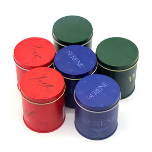 Boîte en métal de qualité alimentaire, ronde, pour thé ou café, hermétique avec couvercles - Product Image 2