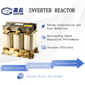 Inversor de Frecuencia Gaoyun ACL-200A/OCL-200A, Reactor de Entrada/Salida Trifásico de Cobre para Convertidor de Frecuencia 50/60HZ, Corriente 400V/380V 200A - Product Image 1