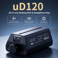 DAC-Amp Todo en Uno de Escritorio UD120 con Decodificador AK4493 para Reproducción de Audio de Alta Fidelidad sin Pérdidas, Calidad de Audiófilo, Hecho en China
