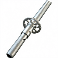 Échafaudage Ringlock vertical Q345B résistant à la corrosion avec extension de hauteur et diagonale standard pour support de coffrage de pont