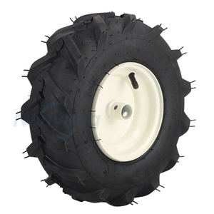 Nouvelle roue et pneu de motoculteur 13x5.00-6, pneumatique en caoutchouc gonflable de 13 pouces, robuste, pour pelouse, avec roulement à billes - Product Image 3