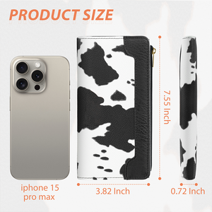 <span class=keywords><strong>กระเป๋า</strong></span>สตางค์ผู้หญิงแบบพับได้หลายช่องใส่บัตรเครดิต <span class=keywords><strong>กระเป๋า</strong></span>คลัทช์ใบยาวพร้อมช่องใส่บัตรประชาชนและช่องใส่เหรียญแบบมีซิป - Product Image 2