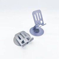 Nouveau support de téléphone pliable pour bureau, support de téléphone portable rotatif à 360 degrés, réglable en hauteur, en métal, compatible avec tous les smartphones