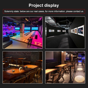 15 wát LED logo ánh sáng Bảo tàng LED tại chỗ ánh sáng theo dõi cho hình thang hình tam giác tròn hình chữ nhật hình thoi - Product Image 5