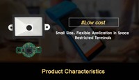 Módulo de Escáner de Código de Barras USB CMOS 2D Rakinda LV5300 Mini con Escaneo de Códigos QR