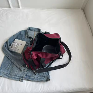 Bolsa de Viaje y Gimnasio para Fin de Semana Unisex, Personalizada con Logotipo, Ligera, Magnética, Impermeable, para Fitness, Deporte, Danza, Hombre y Mujer - Product Image 5