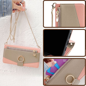 Funda de Lujo <span class=keywords><strong>para</strong></span> Teléfono Móvil con Correa Cruzada de Cuero <span class=keywords><strong>para</strong></span> <span class=keywords><strong>Mujer</strong></span>, Compatible con <span class=keywords><strong>iPhone</strong></span> 17, 16e, 16, 15 Pro, 14, 13, 12, 11, X, XS, 7, 8, 6, 6s Plus - Product Image 3