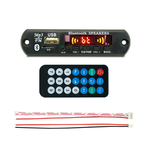 Módulo de Audio Bluetooth, Placa de Circuito <span class=keywords><strong>MP3</strong></span>, Reproductor de Tarjetas USB Bluetooth, <span class=keywords><strong>MP3</strong></span> 12V - Product Image 1
