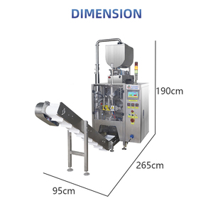 Multifunktions-Verpackungsmaschinen für Mango-Saft, Sodawasser, Sprudelwasser, Mineralwasser Automatische Großflüssigkeits-Abfüllmaschine - Product Image 2
