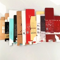 Boîte-cadeau en papier kraft CMJN Conception imprimée ondulée pour l'emballage de capsules de café Gaufrage de revêtement UV pour les aliments pour bébés croustilles