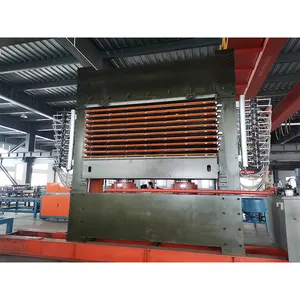 Nouveau type de bois d'approvisionnement d'usine stratifiant la machine de presse à chaud