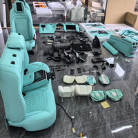 Kit intérieur G Wagon W463 à W465, écran LCD du tableau de bord, panneaux de porte, sièges de voiture pour Benz Classe G G Wagon W463