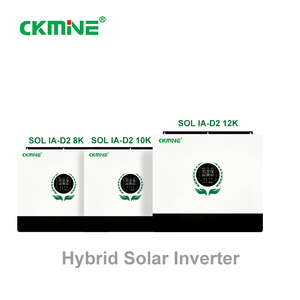 Ckmine hiệu suất cao 8-12kw kép <span class=keywords><strong>MPPT</strong></span> & đầu ra 550vdc 220V 230V lưới Tie Off lưới lai năng lượng mặt trời biến tần cho các thiết bị gia dụng - Product Image 1