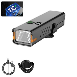 Luz Delantera para Bicicleta LED Recargable IPX4 de Aleación de Aluminio, 4 Modos, Lámpara de Ciclismo con Indicador de Batería - Product Image 3
