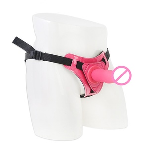 Dildo Lésbico Portátil, Pantalones de Cuero para Coqueteo, Masturbador Femenino, Emulación de Silicona, Artículos Sexuales para Adultos, Juguetes Alternativos - Product Image 1