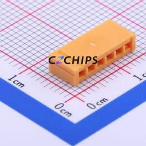 6P-SAN Housing (Wire-to-Board / Wire-to-Wire) P=2mm Connector ( Jack Structure: 1x6P )( Pitch: 2mm )( Number of Rows: 1 ) - Product Image 2