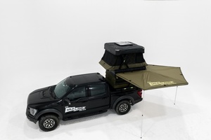 Tente de toit double couche pour <span class=keywords><strong>camping</strong></span> et pêche en 4x4, ouverture rapide automatique quatre saisons pour voiture - Product Image 4