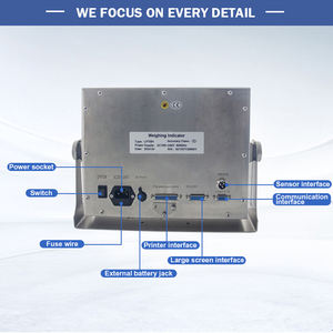 Lp7581 वाटरप्रूफ ट्रक स्केल इंडिकेटर के नेतृत्व में प्रदर्शन ट्रक वजन पैमाने सूचक डस्टप्रूफ वाहन पैमाने संकेतक - Product Image 6