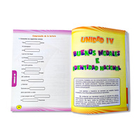 Nouveau design de livre pour enfants, service d'impression personnalisé de livres à couverture rigide et souple, manuels scolaires, livrets, magazines, brochures