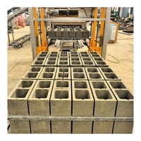 Machine de fabrication de briques creuses en béton HF Qt12-15, ligne de production de blocs de ciment PLC entièrement automatique hydraulique pour pavés