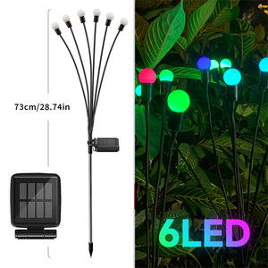 Lampe solaire LED en forme de luciole pour pelouse, <span class=keywords><strong>jardin</strong></span>, cour, éclairage extérieur, étanche, décorative, lampe solaire de <span class=keywords><strong>jardin</strong></span> - Product Image 3