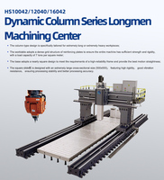 Centre d'usinage CNC à colonne dynamique, machine de fraisage de grand format robuste pour pièces métalliques de précision