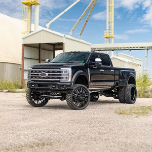 맞춤형 고급 단조 알로이 광택 블랙 듀얼 휠 (2020 GMC 포드 트럭용) 8x165.1 8x180 8x200 10x225 22 24 26 28 30인치 림 - Product Image 2