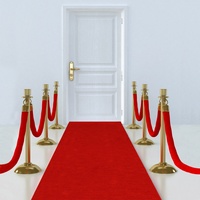 Tapis rouge pour couloir VIP, scène, sol, hôtel, église, allée