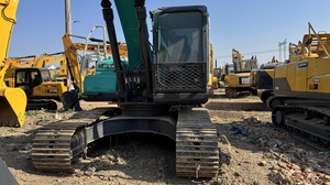 Excavadora Kobelco SK200 original de Japón de segunda mano / Excavadora hidráulica de cadenas Kobelco de 20 toneladas usada - Product Image 2