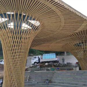 Bamboo Pergola Arches And Arbours ZG 02 Eco Friendly Outdoor Decorative Structure For Garden Pavilion Bridge Design - Product Image 3