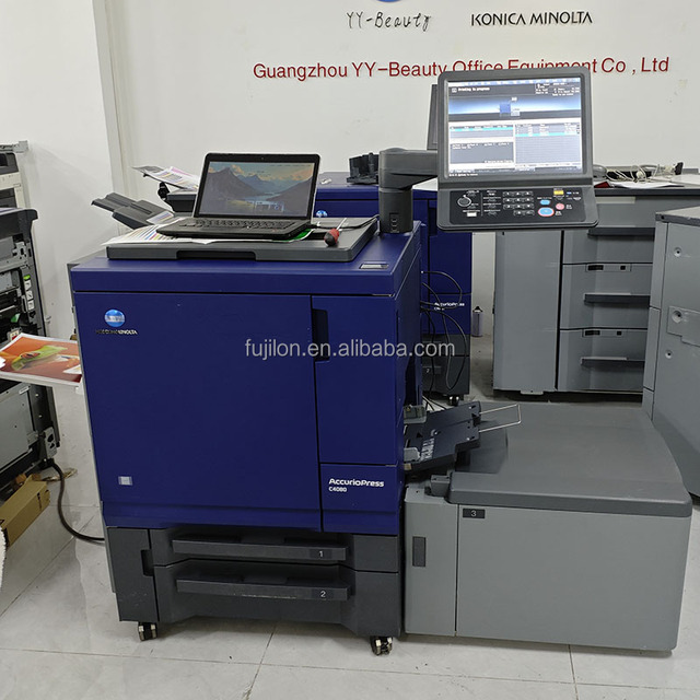 High-Quality Used-Hand Refurbished AccurioPress C4080 KONICA MINOLTA Photocopier Digital A3+ Color Machine with Main Machine