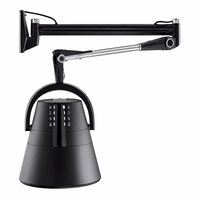 Machine à vapeur pour cheveux murale avec bras réglable et panneau de commande électronique pour les soins de coloration des cheveux