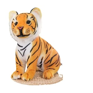 Juguetes <span class=keywords><strong>de</strong></span> peluche <span class=keywords><strong>de</strong></span> simulación ultra realistas <span class=keywords><strong>de</strong></span> tigre unisex, modelo <span class=keywords><strong>de</strong></span> cabeza <span class=keywords><strong>de</strong></span> versión sentada, para alivio del estrés, accesorio <span class=keywords><strong>de</strong></span> película y adorno, transfronterizo - Product Image 5