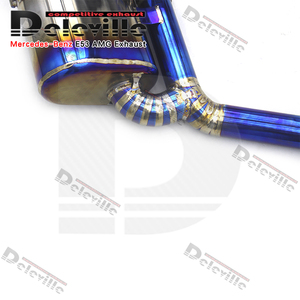 Sistema de <span class=keywords><strong>escape</strong></span> para <span class=keywords><strong>mercedes</strong></span>-benz E53 AMG W213 3,0 T 2019-2023 silenciador de <span class=keywords><strong>escape</strong></span> Catback de rendimiento tubo de <span class=keywords><strong>Escape</strong></span> de titanio - Product Image 4
