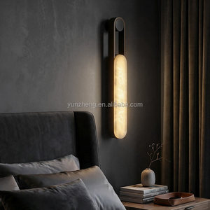 <span class=keywords><strong>Lampada</strong></span> da Parete LED in Alabastro dal Design Italiano Creativo e Minimalista per Soggiorno, Corridoio, <span class=keywords><strong>Camera</strong></span> da Letto e Comodino - Product Image 3