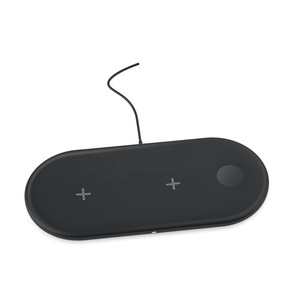 ที่ชาร์จไร้สายแบบ3 in 1สำหรับ <span class=keywords><strong>iPhone</strong></span> Type-C แผ่นชาร์จไวไร้สายสำหรับ Apple Watch <span class=keywords><strong>6</strong></span> 5 4 3 <span class=keywords><strong>2</strong></span> <span class=keywords><strong>airpods</strong></span> <span class=keywords><strong>Pro</strong></span> - Product Image 2