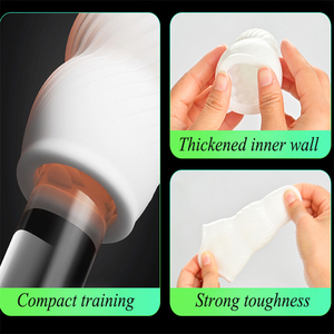 Masturbador Manual Masculino de Entrega Discreta, Huevo de Masturbación Realista, Estimulador de Bolsillo con Simulación <span class=keywords><strong>3D</strong></span> de Vagina - Product Image 4