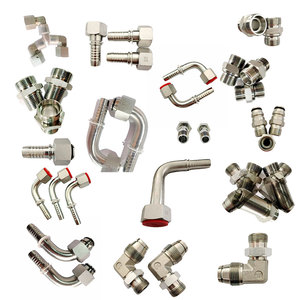 Industriële Koolstofstaal Roestvrijstalen Vloeistof Hydraulische Adapter Pijpaansluiting Verbinding Schroefdraad Buisfittingen