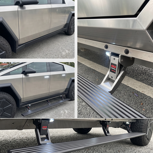VEWU 2026 Estribos Laterales Inteligentes con IA para Cybertruck 2024-2026, <span class=keywords><strong>Pedales</strong></span> Desplegables Resistentes al Agua, Estribos Automáticos - Product Image 2