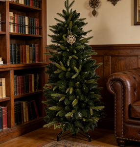 OurWarm Sapin de Noël Artificiel Pliable en PVC/PE de Haute Qualité, 2M (7,5 pi), Montage Rapide, Décoration pour Fêtes à Domicile et Nouvel An - Product Image 5