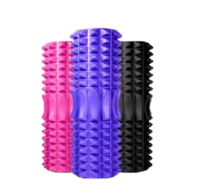 Bán buôn phụ kiện tập thể dục Yoga Massage cơ bắp pliates rỗng <span class=keywords><strong>EVA</strong></span> cơ thể bọt con lăn với lưới cho tập thể dục - Product Image 4