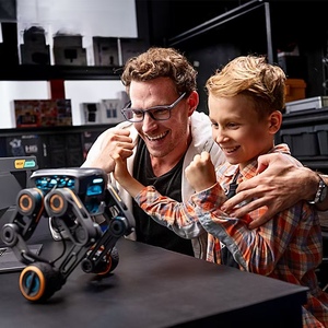 Juguete Educativo <span class=keywords><strong>de</strong></span> Programación <span class=keywords><strong>de</strong></span> Robots, Aplicación Controlada por Android, CPU <span class=keywords><strong>de</strong></span> Cuatro Núcleos, 4 GB, Perro Robot DIY - Product Image 1