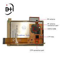 Modul LCD Layar Sentuh ESP32 WT32S3-28S 2.8 Inch Modul LCD Esp32 Layar dengan Esp32s3 Esp32 SC05 COF Layar Sentuh