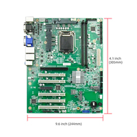 Placa Base Eip EAMB-1593 LGA1151 H310 Intel I225 I226 LAN para Computadora de Escritorio ATX, Compatible con DDR4 64GB, CPUs I3 I5 I7 I9, OEM ODM