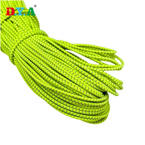 Vente directe du fabricant Taille personnalisée Cordon de choc réfléchissant Cordon élastique de <span class=keywords><strong>3mm</strong></span> de diamètre pour vestes chaussures - Product Image 6