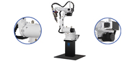 Nouvelle machine robotisée de soudage au laser à fibres CNC automatique CE avec bras à 6 axes de 1400-2000 mm et fonction de découpe