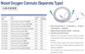 สายออกซิเจนทางจมูกแบบใช้แล้วทิ้งสำหรับผู้ใหญ่ สะดวกสบาย ได้รับการรับรองมาตรฐาน CE/ISO ระดับ II วัสดุสิ้นเปลืองทางการแพทย์สำหรับโรงพยาบาล - Product Image 4