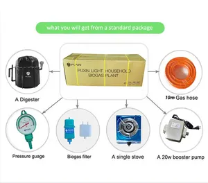 PUXIN Portable Domestic Small Biogas Plant System for Sale