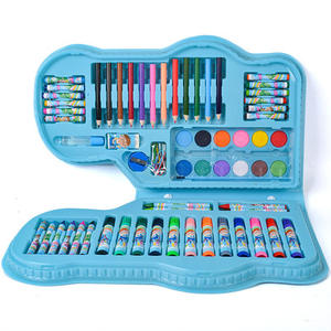 Ensemble de pinceaux pour enfants, 72 pièces, stylos aquarelle pour étudiants, peinture artistique, fournitures scolaires, papeterie, coffret cadeau - Product Image 2